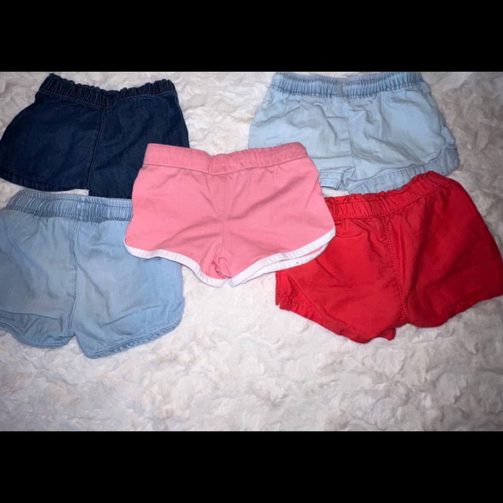 OSHKOSH AND CAT&JACK SHORT SIZE 2 TODDLER TOTAL OF 5 PIECES 4 OSHKOSH 1 CAT&JACK